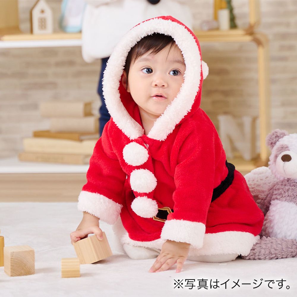 聖誕連身裙-紅色