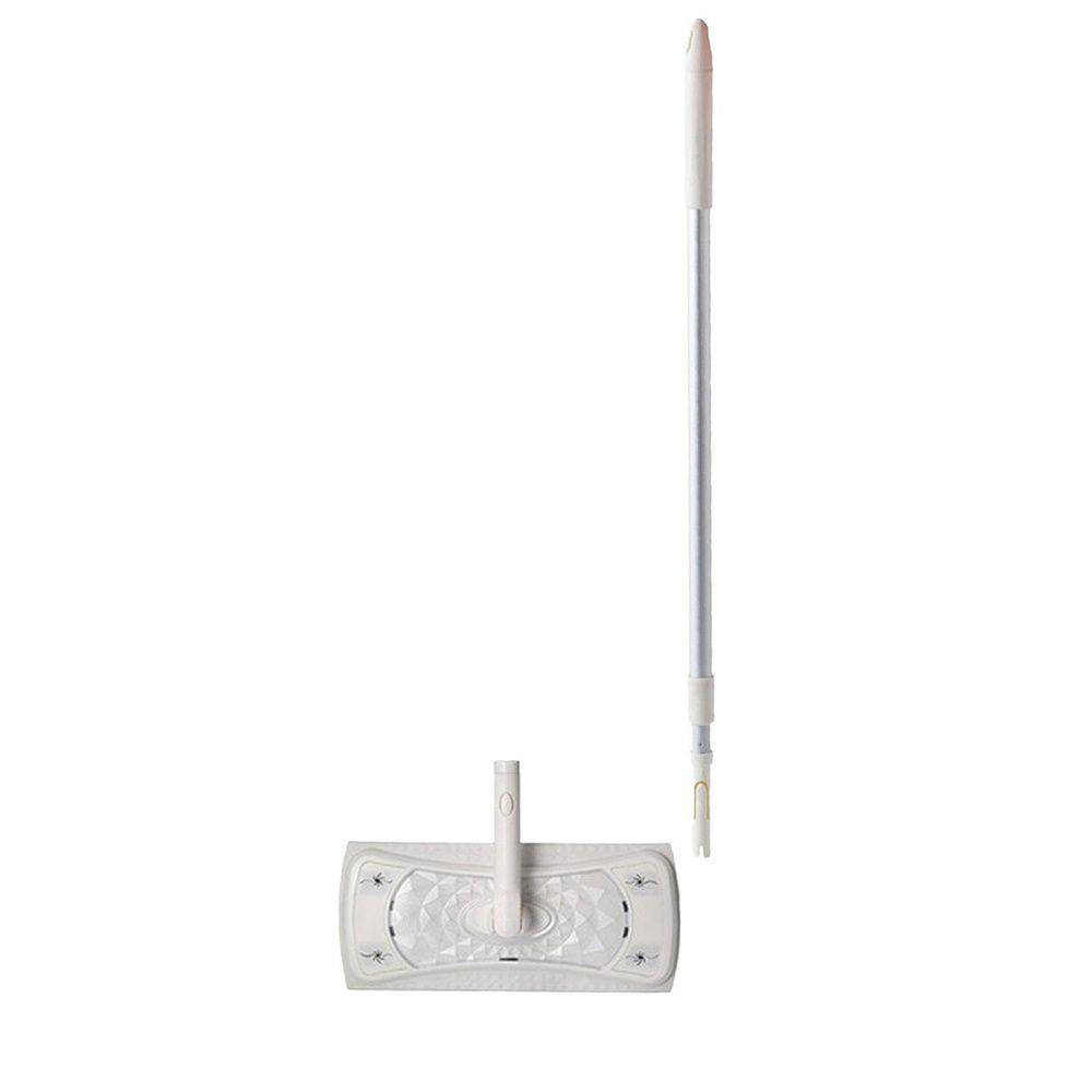 乾濕兩用靜電除塵拖把-替換頭x1+2節輕巧伸縮桿x1