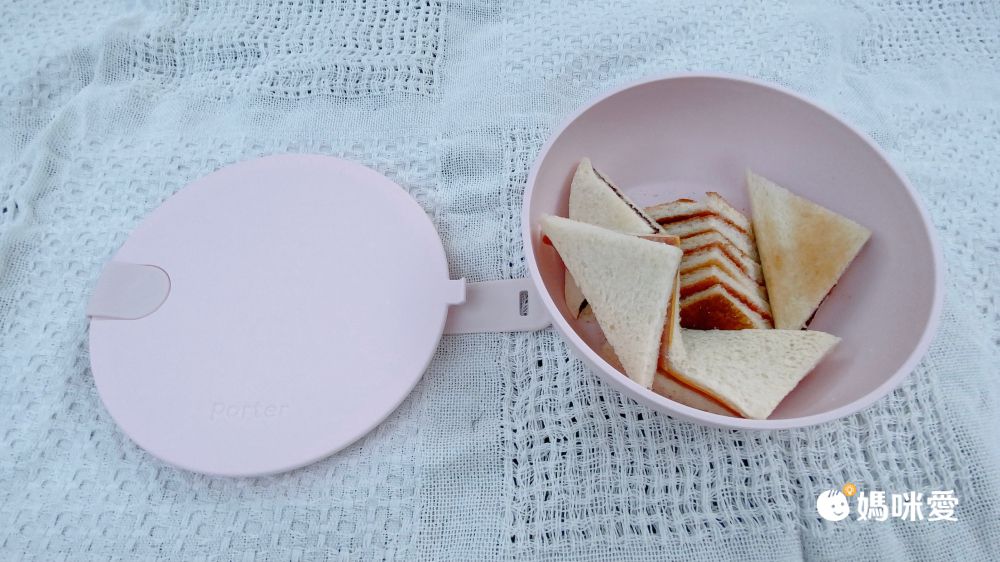 美國 W&P - 綁帶扣 陶瓷餐盒-奶油白-1L