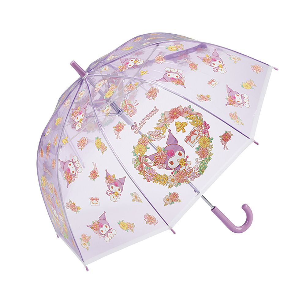 兒童透明蘑菇傘-長直傘(55cm)-酷洛米