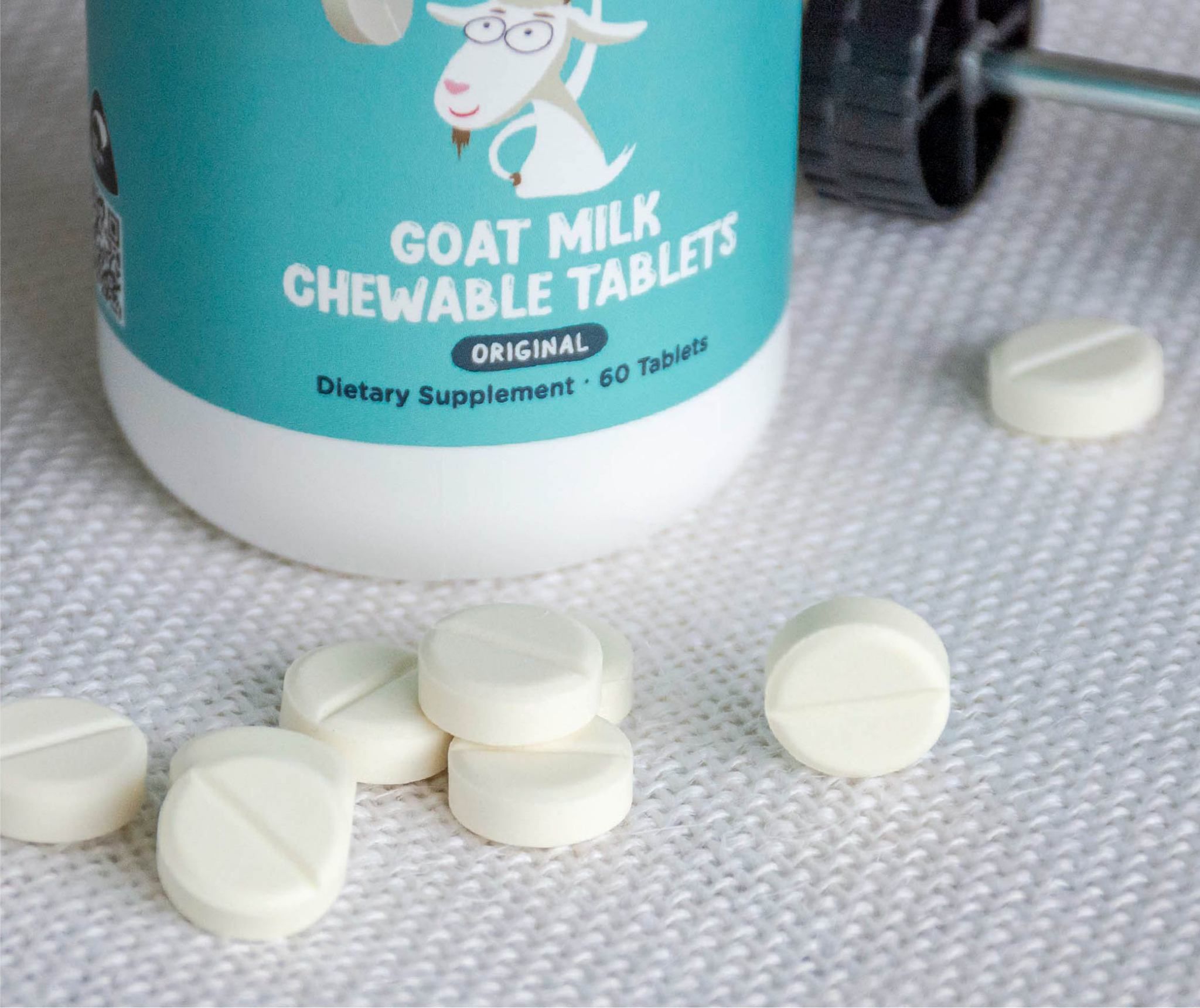 [紐西蘭] KiwiSweet® - 活力咩寶羊乳片 (原味)-效期到2022.09-60片