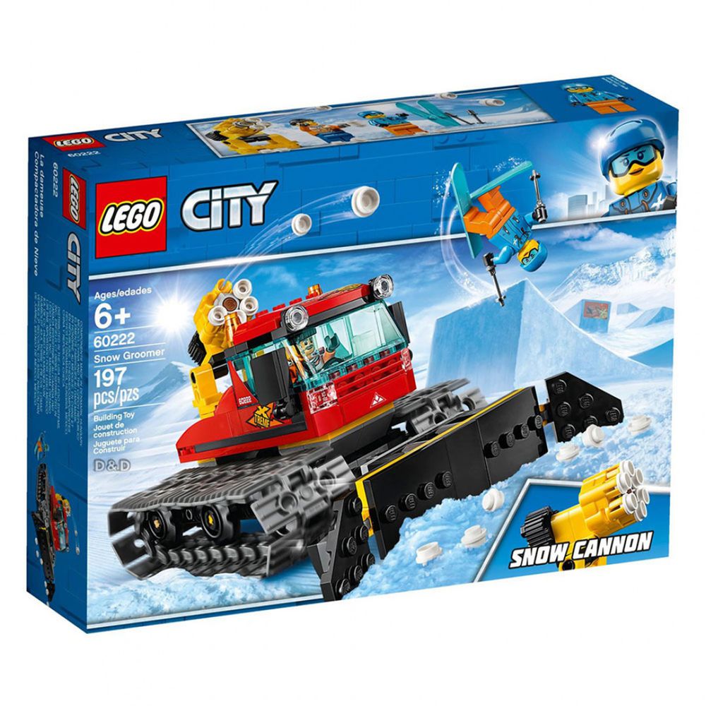 樂高 CITY 城市系列 - 路道鏟雪車 60222-197pcs