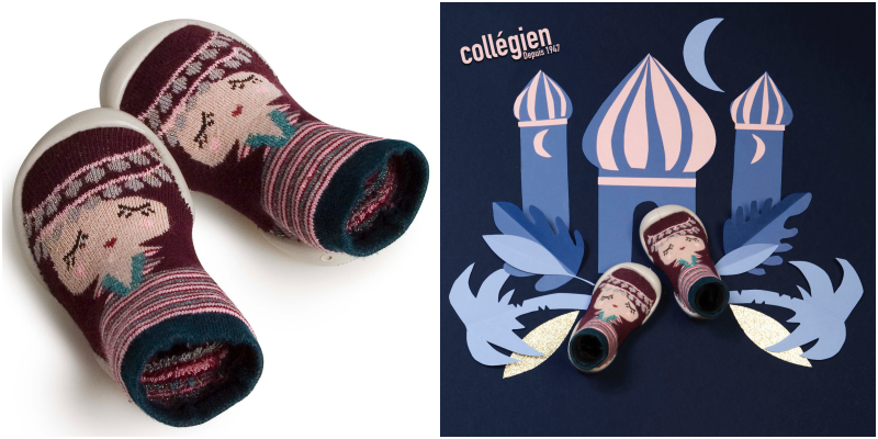 最軟Q保暖、透氣包覆 ❤ Collegien 法國老品牌手工襪鞋