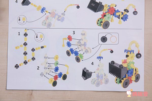 美國孩子人手一組【Learning Resources】STEAM 齒輪積木