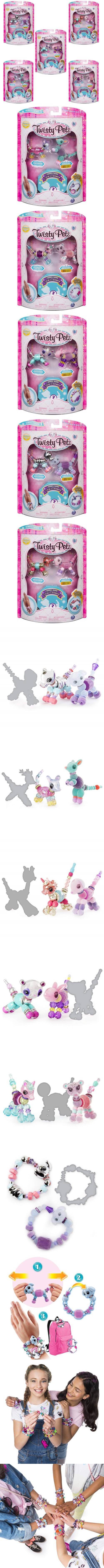 Twisty Petz - 可愛造型手鍊 - 三入組(款式眾多 隨機出貨)