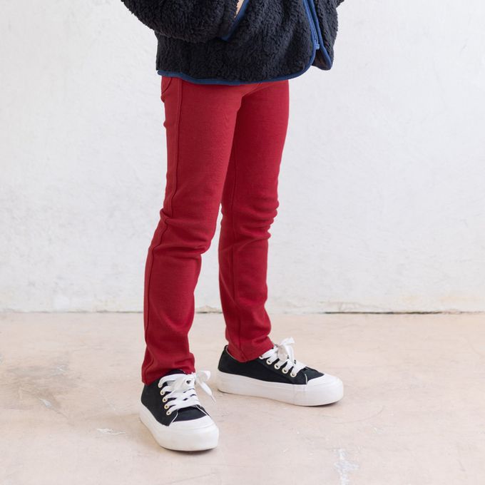 日本 Chil2 - EDWIN聯名款 舒適彈力長褲-薰衣草