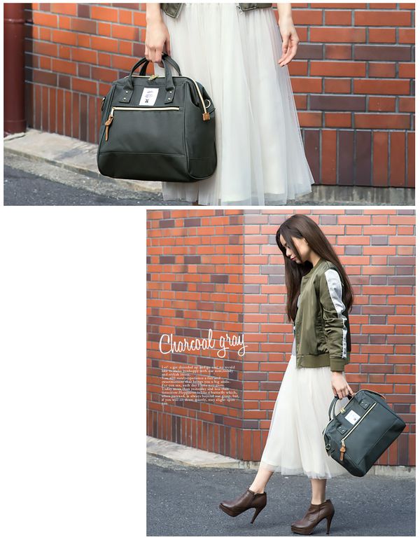 日本 Anello - 牛津布兩用托特包-Regular-F法蘭斯