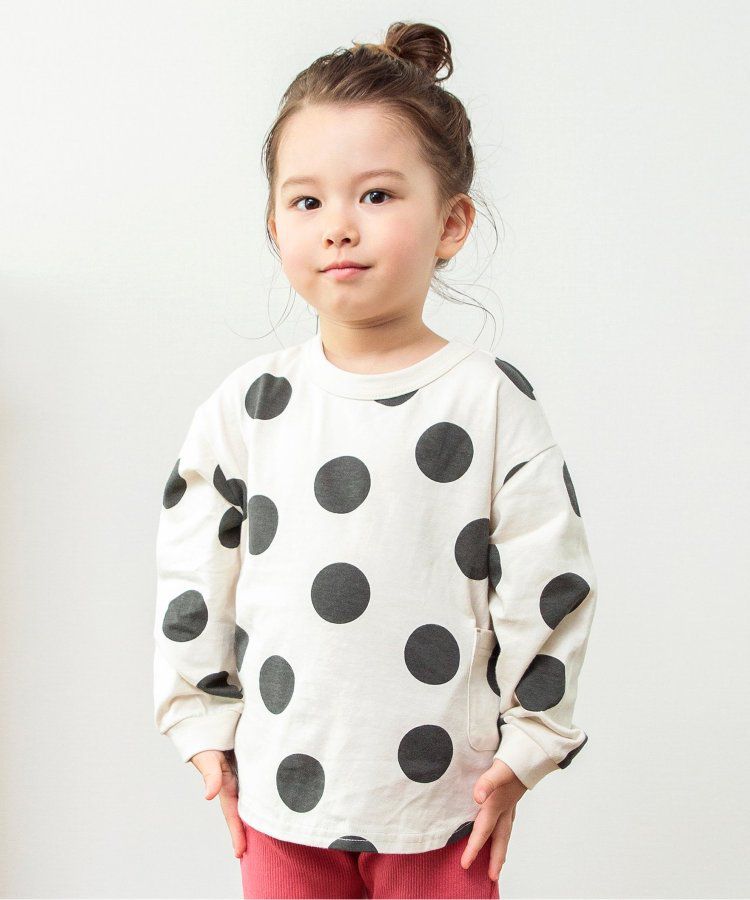 日本 BREEZE - 正反OK！圓領百搭長袖大學T-橫條紋-黑白