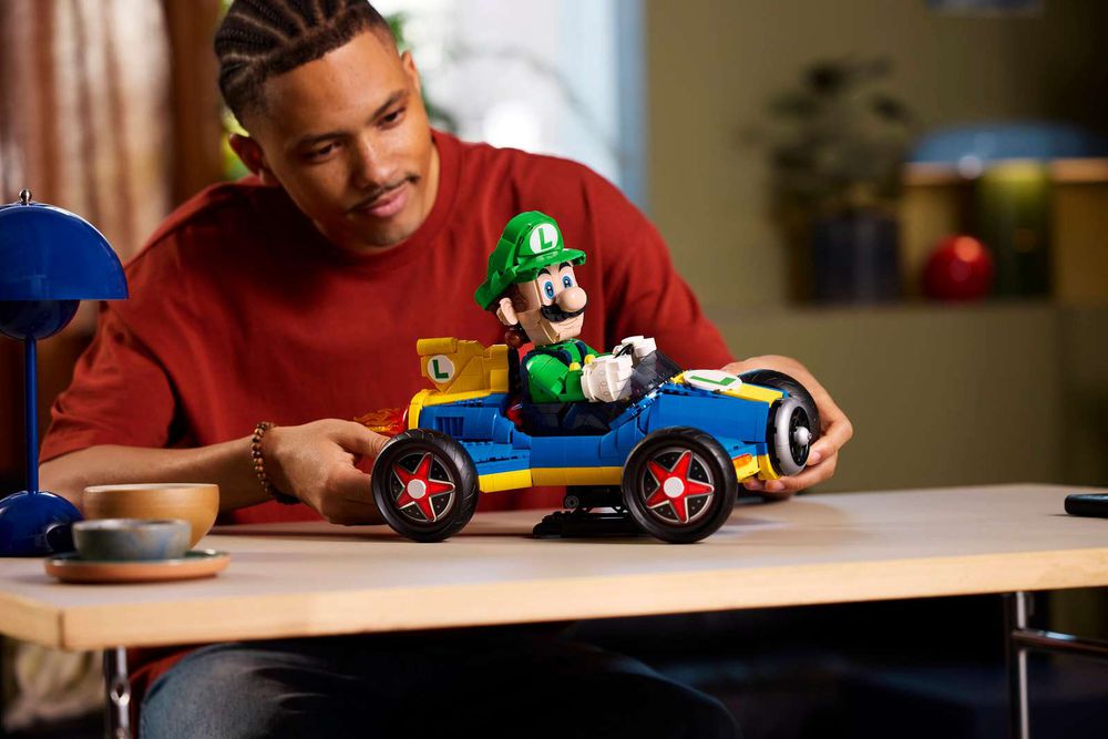 LEGO 72050 瑪利歐賽車™：路易吉＆G力量 Mario Kart™ – Luigi & Mach 8