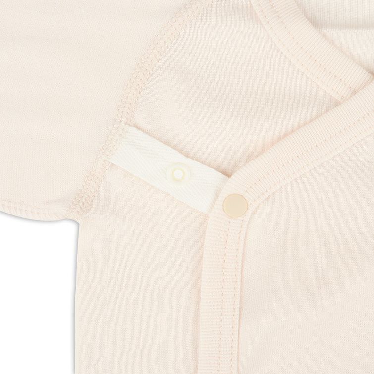 akachan honpo - 新生兒內衣6件組 長袖-按扣款 小貓-粉紅色 (肚衣:50cm 蝴蝶裝:50~60cm)