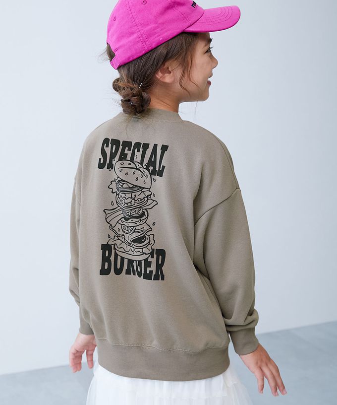 日本 devirock - 熱銷定番 印花縮口長袖上衣-National Park-濃綠