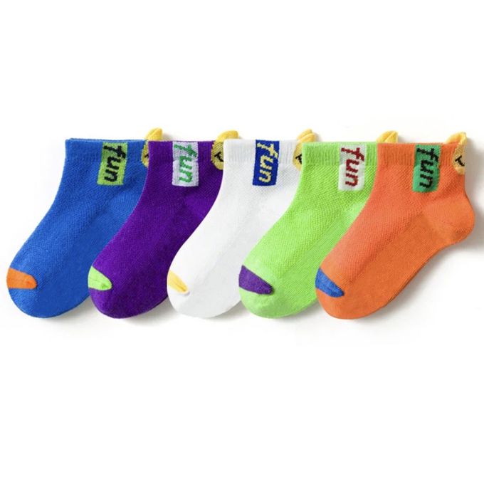 腳ㄚ子 - 幼/兒童透氣網眼襪 童襪 襪子 棉襪 兒童襪-歡暢世界