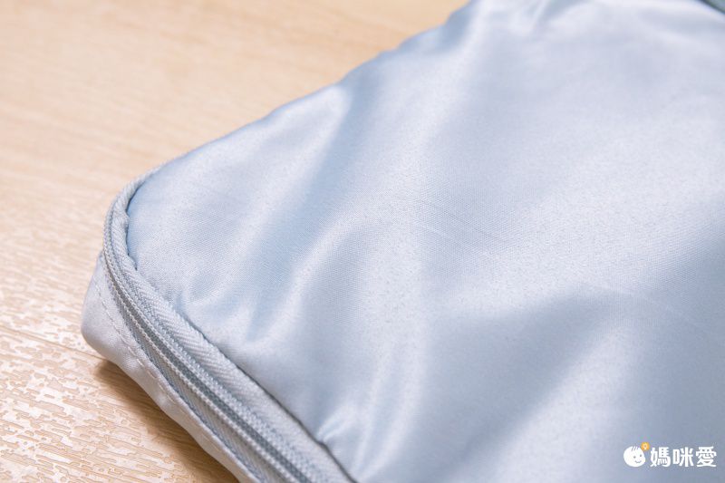 防水棉被衣物收納袋-小兔-藍色