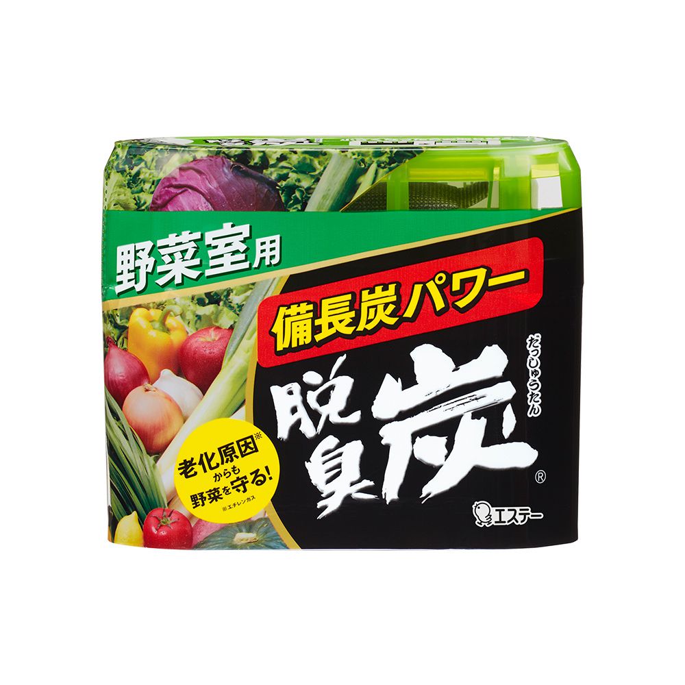 日本 ST 雞仔牌 - 脫臭炭-野菜室-140g+2g