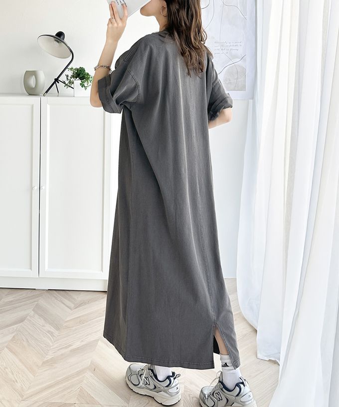 日本 Classical Elf - 美式古著印花純棉短袖洋裝-老鷹國旗