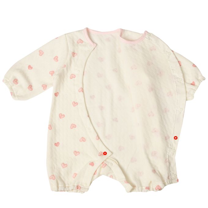 akachan honpo - 連身衣-愛心-粉紅色