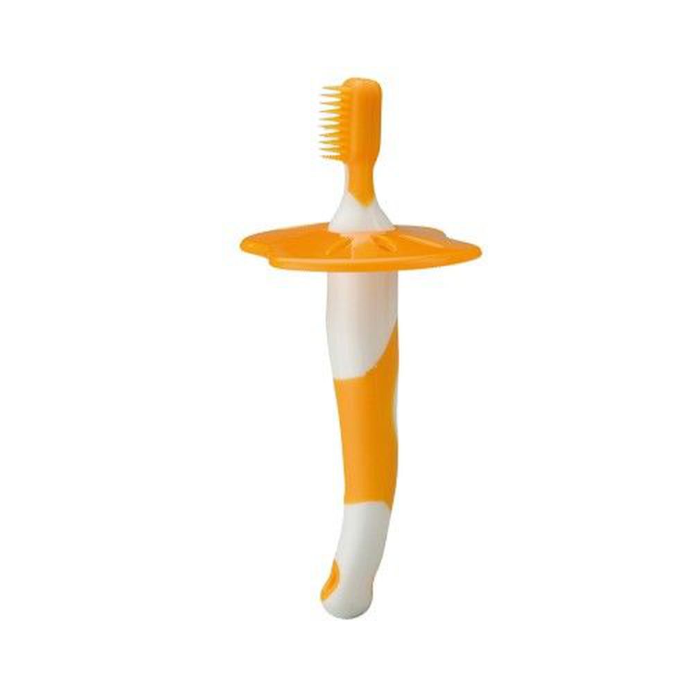 日本 Combi - 第二階段嬰兒刷牙訓練器-含保護檔片x1 (6~8顆牙適用)-9個月起