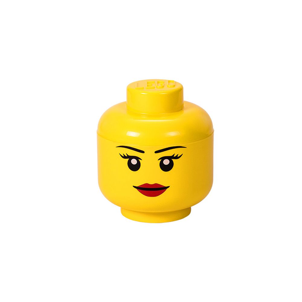 LEGO 樂高小頭收納盒 (微笑女孩)