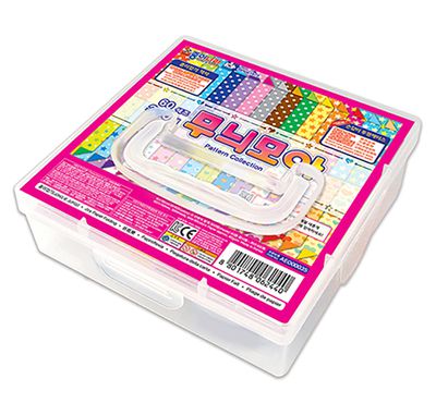韓國色紙大帝國 - 60色綜合圖案雙面色紙(300張手提盒裝/附摺紙圖鑑)