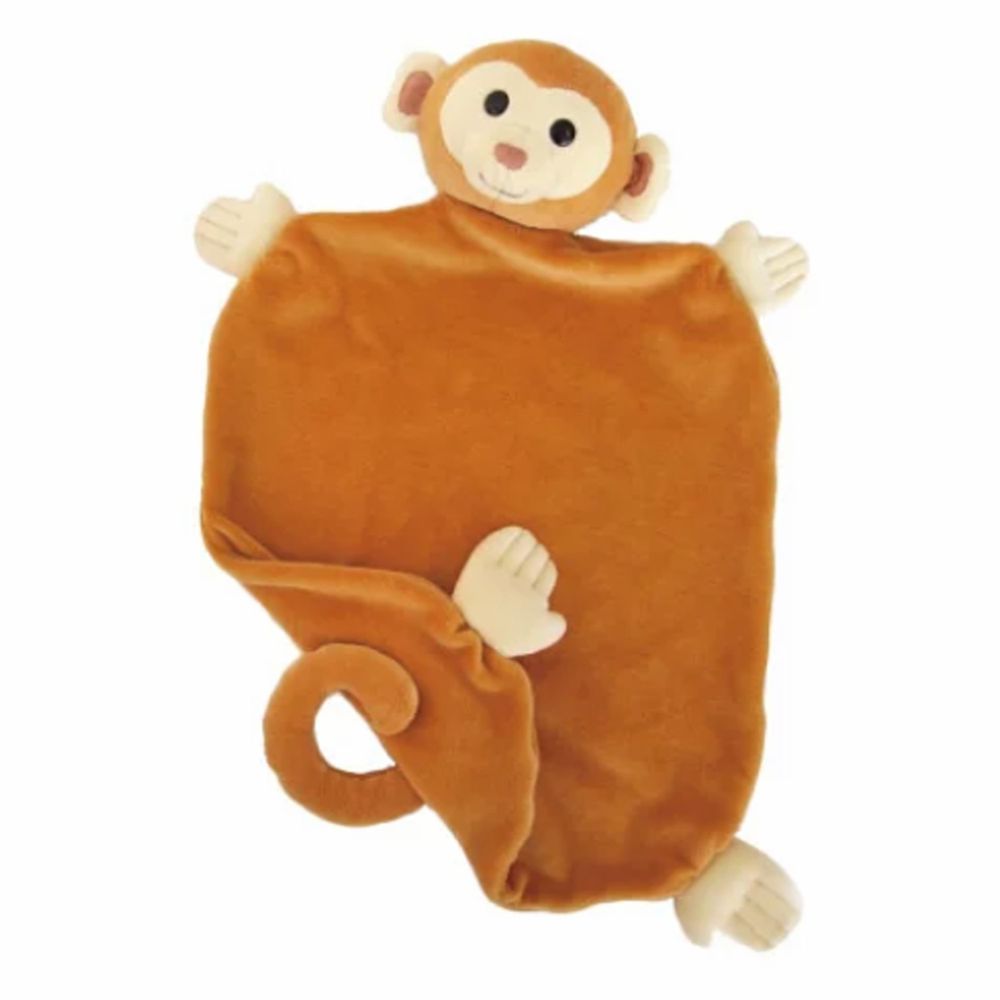 Apple Park - AP 野餐好朋友 - 安撫巾禮盒-小猴子