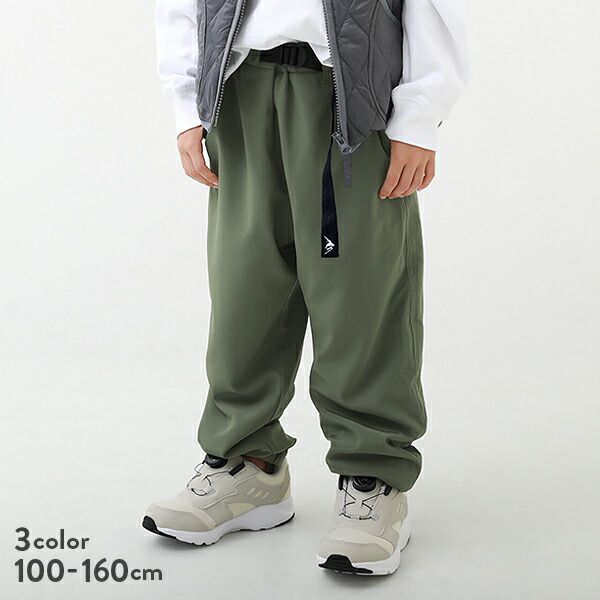 日本 devirock - 街頭風帥氣腰帶滑板褲-橄欖綠