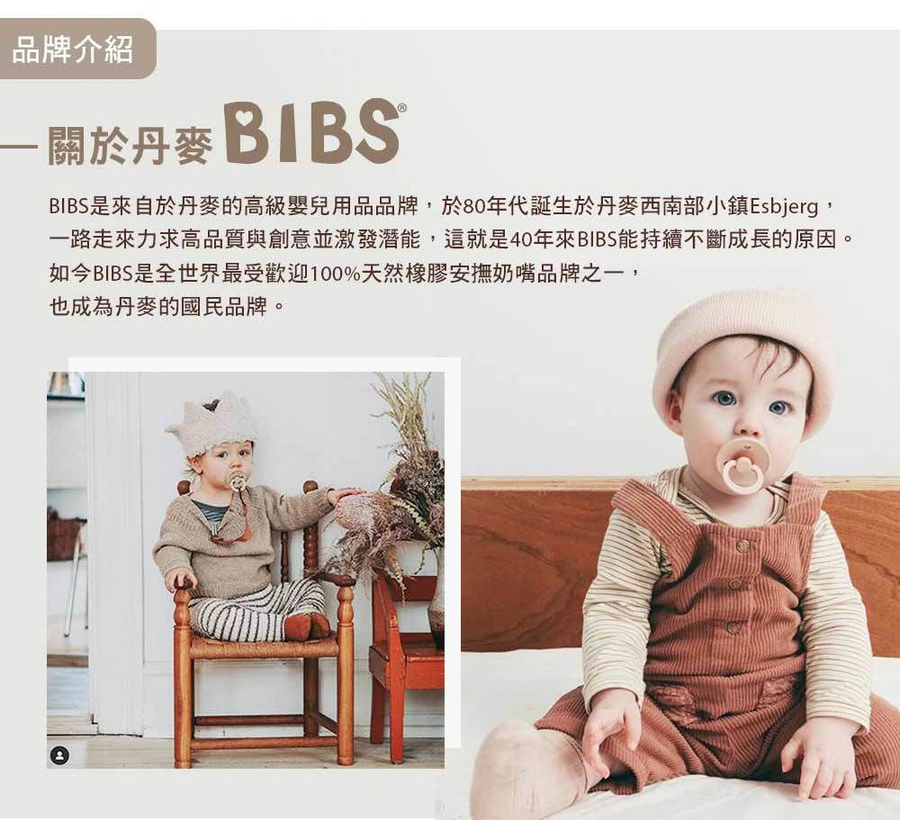 丹麥BIBS - Colour安撫奶嘴-夜光-鐵灰(夜光)