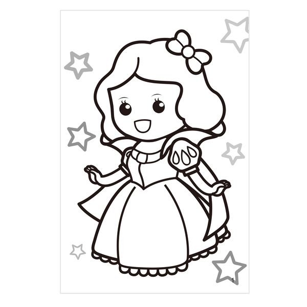 世一文化 - 甜蜜公主拓印畫