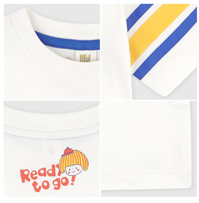 韓國 HEJMINI - 黃毛女孩T