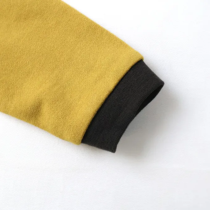 日本 ZOOLAND - 熊熊救援隊 消防車印花長袖上衣-芥黃