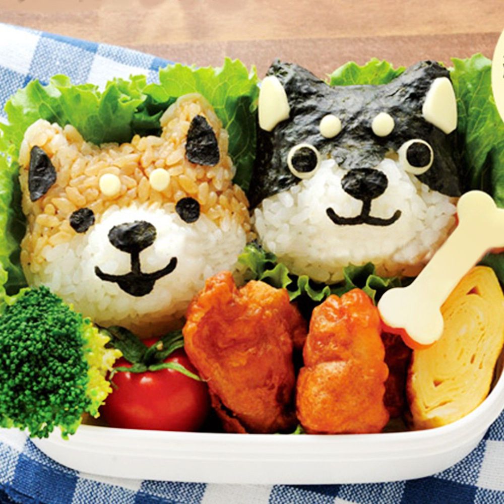 日本 Arnest - 米飯模具組-柴犬-1顆約60g飯量