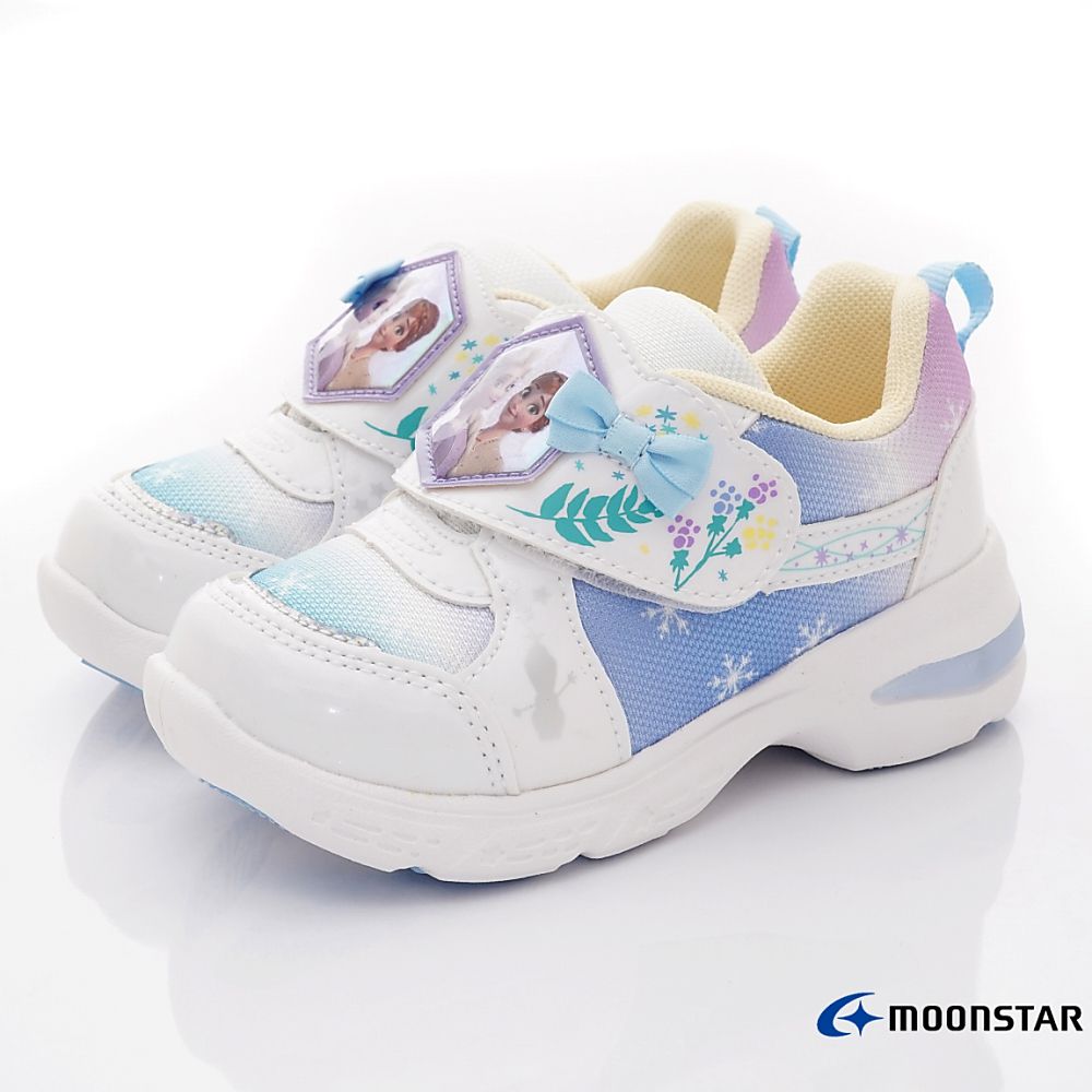 MOONSTAR日本月星 - 日本月星冰雪聯名運動款(中小童段)-運動鞋-白