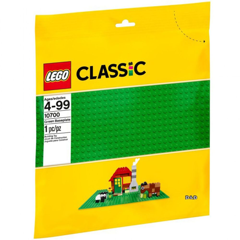 樂高 LEGO - 樂高 Classic 經典基本顆粒系列 - 綠色底板 10700-1pcs