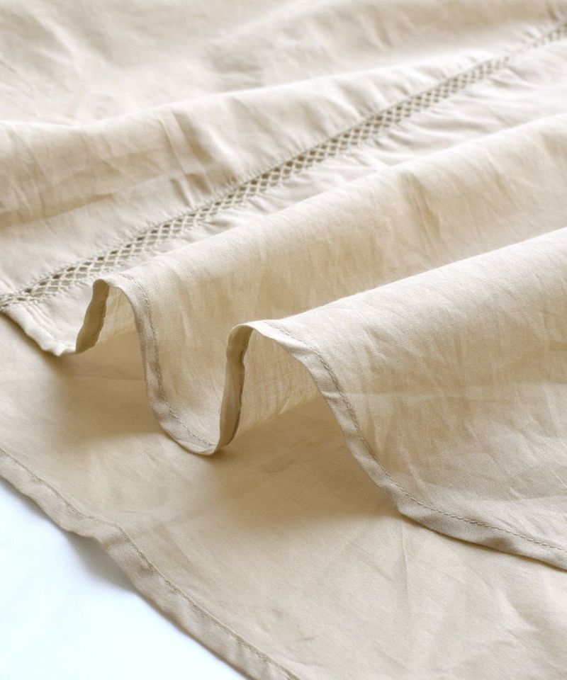 日本 zootie - 純棉大飛鼠袖寬鬆微透膚七分袖上衣-黑