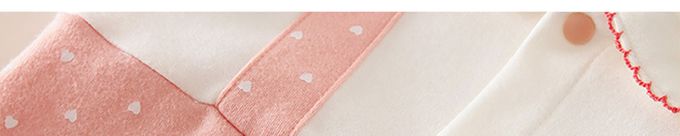 JoyNa - 嬰兒連身衣 春秋款動物造型包屁衣-愛心背帶