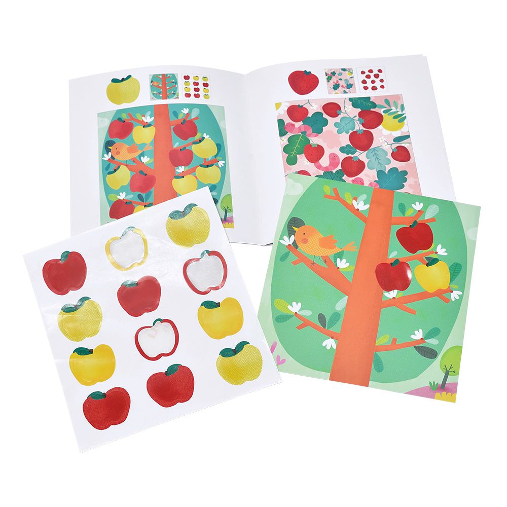 西班牙 APLI - 數數花園貼紙畫