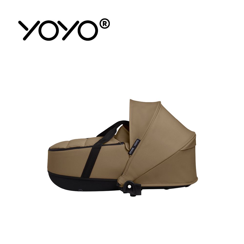 YOYO³ 0+ Newborn shell 嬰兒睡籃-(不含車架)-太妃糖褐色