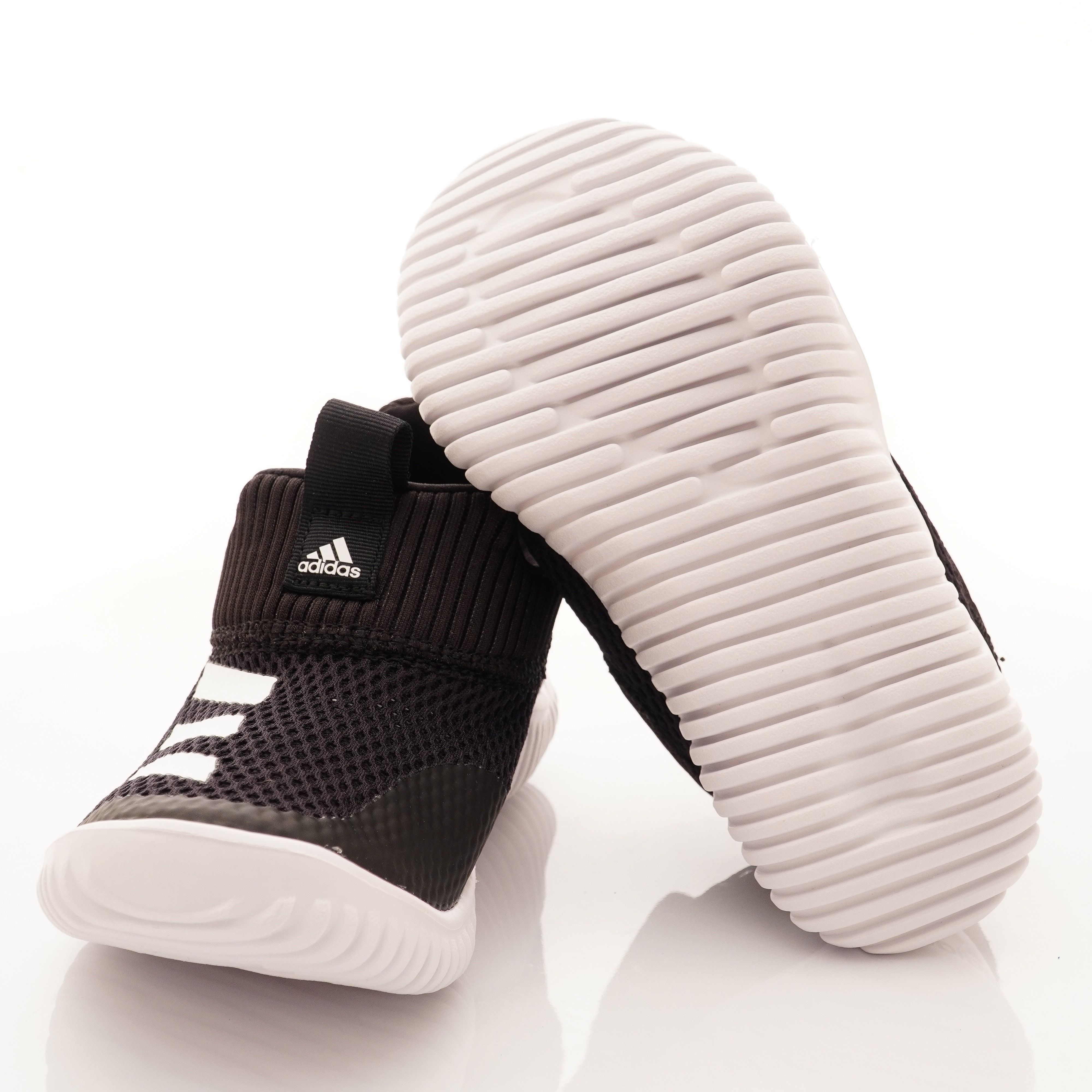 adidas - 機能童鞋-經典襪套運動款(中小童段)-黑