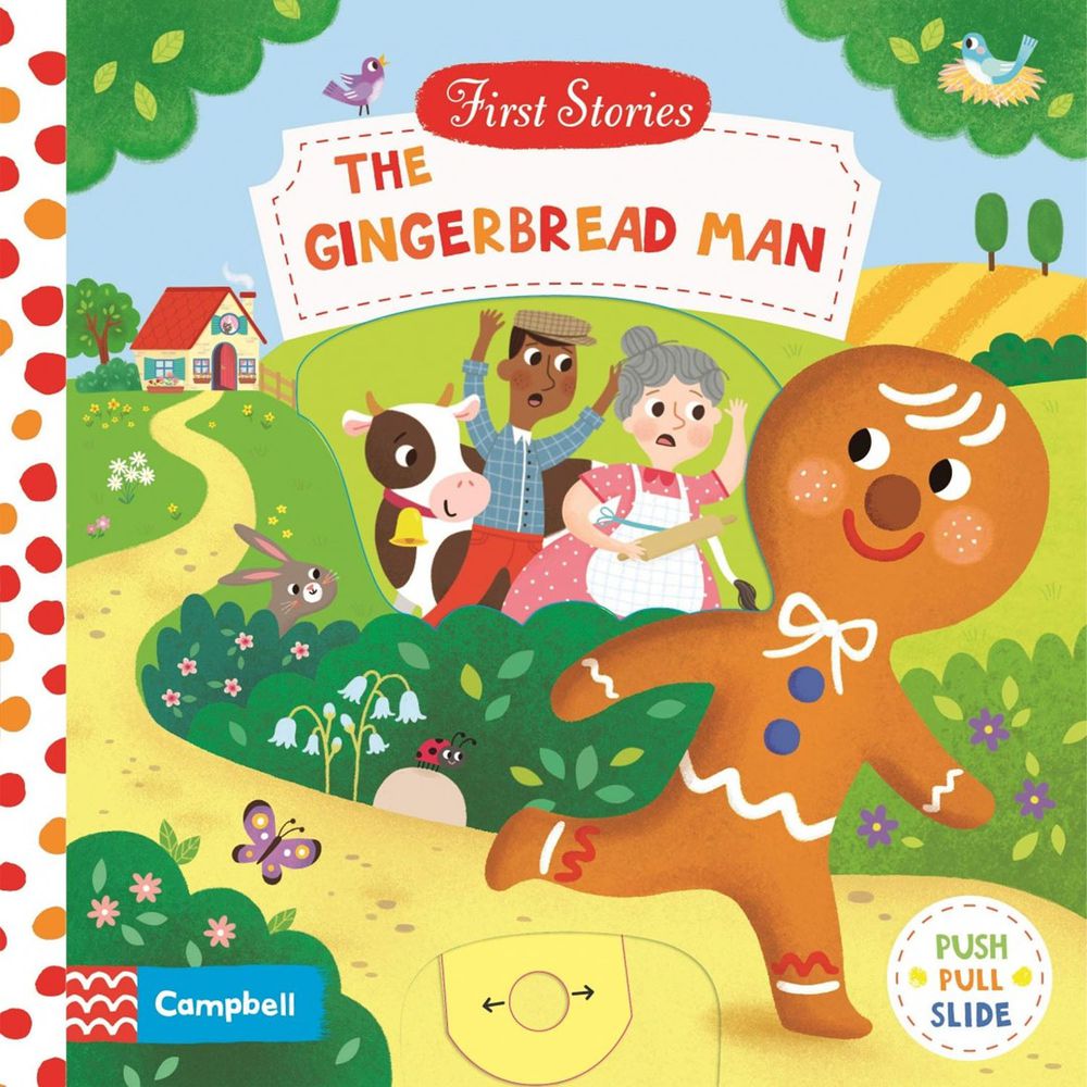 The Gingerbread Man (First Stories)(硬頁推拉書)