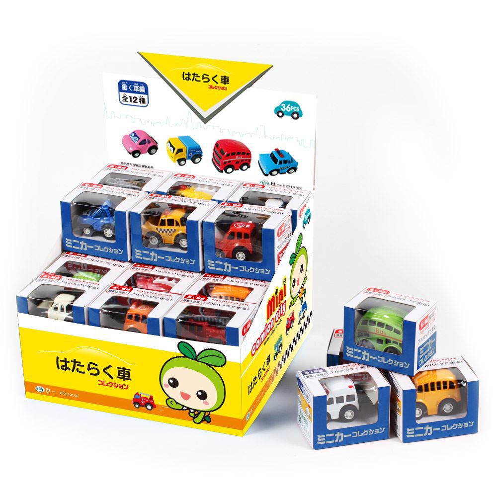 世一文化 - 合金迴力迷你小車(12款隨機)