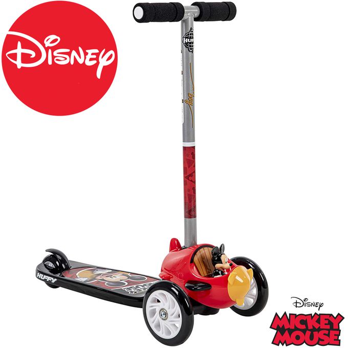 HUFFY - 迪士尼正版授權 Micky米奇 學前兒童 傾斜轉向快裝滑板車