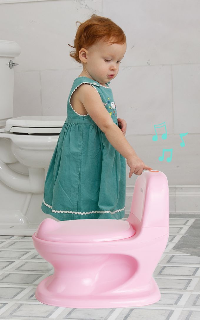 Nuby - 學習小馬桶-粉色