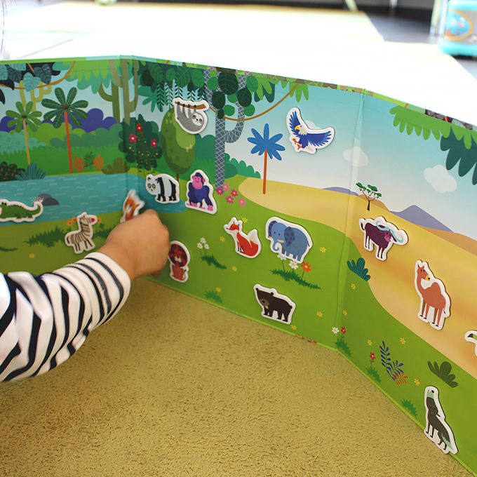 韓國 Ariati - 磁性故事遊戲板-野生動物