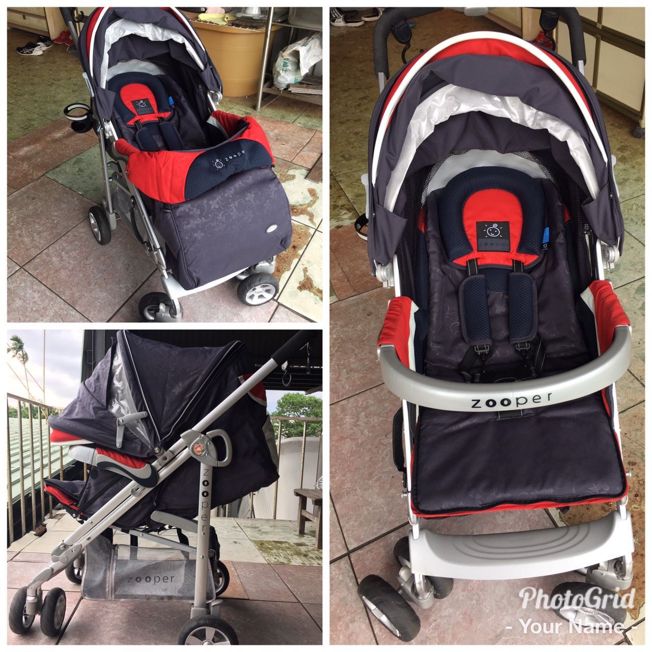 美國 Zooper Waltz Smart 舒適型嬰兒車--因家中推車太多故想賣出!!