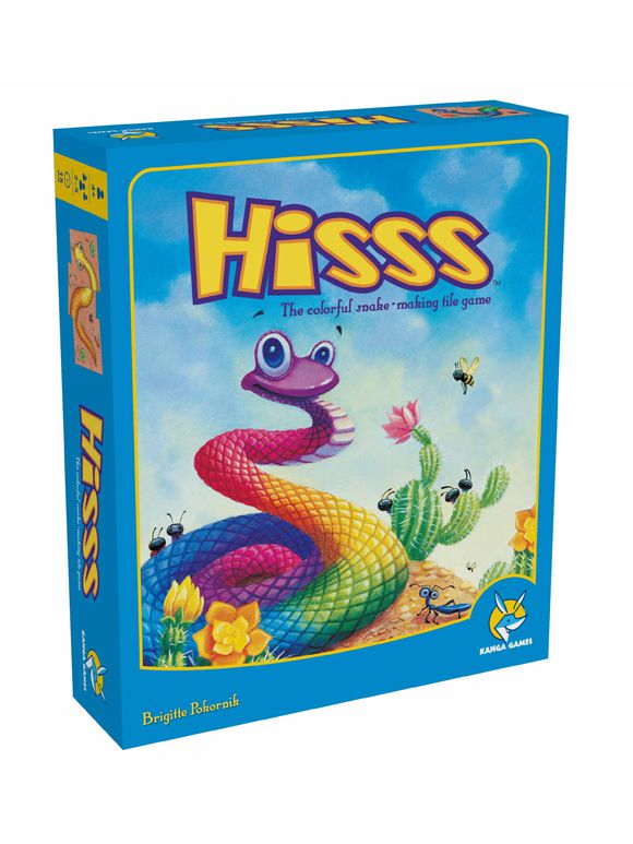 諾貝兒益智玩具 - 中文版歐美桌遊 彩虹蛇 Hisss