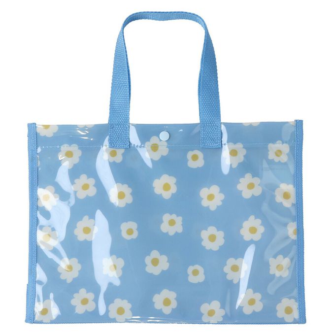 日本 ZOOLAND - 防水PVC手提袋/游泳包-鮮嫩檸檬-黃色 (25x34cm)