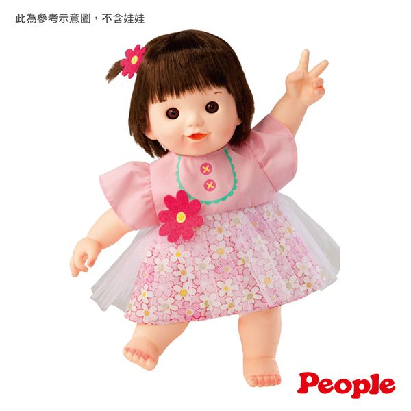 日本 POPO-CHAN - 小花薄紗洋裝組合