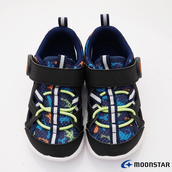 Moonstar日本月星 - 休閒機能童鞋-CRC23406黑(中小童)-機能運動鞋-黑