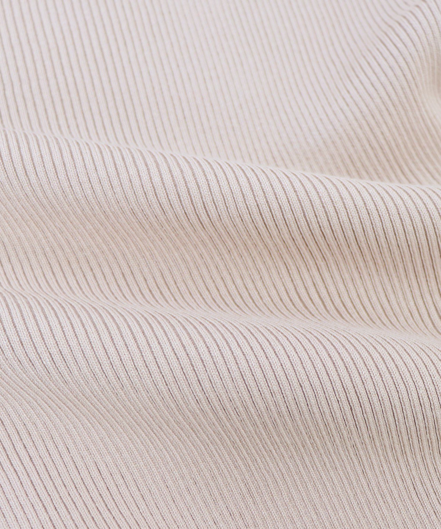 日本 BLUE EAST - 圓領金釦羅紋短袖上衣-白