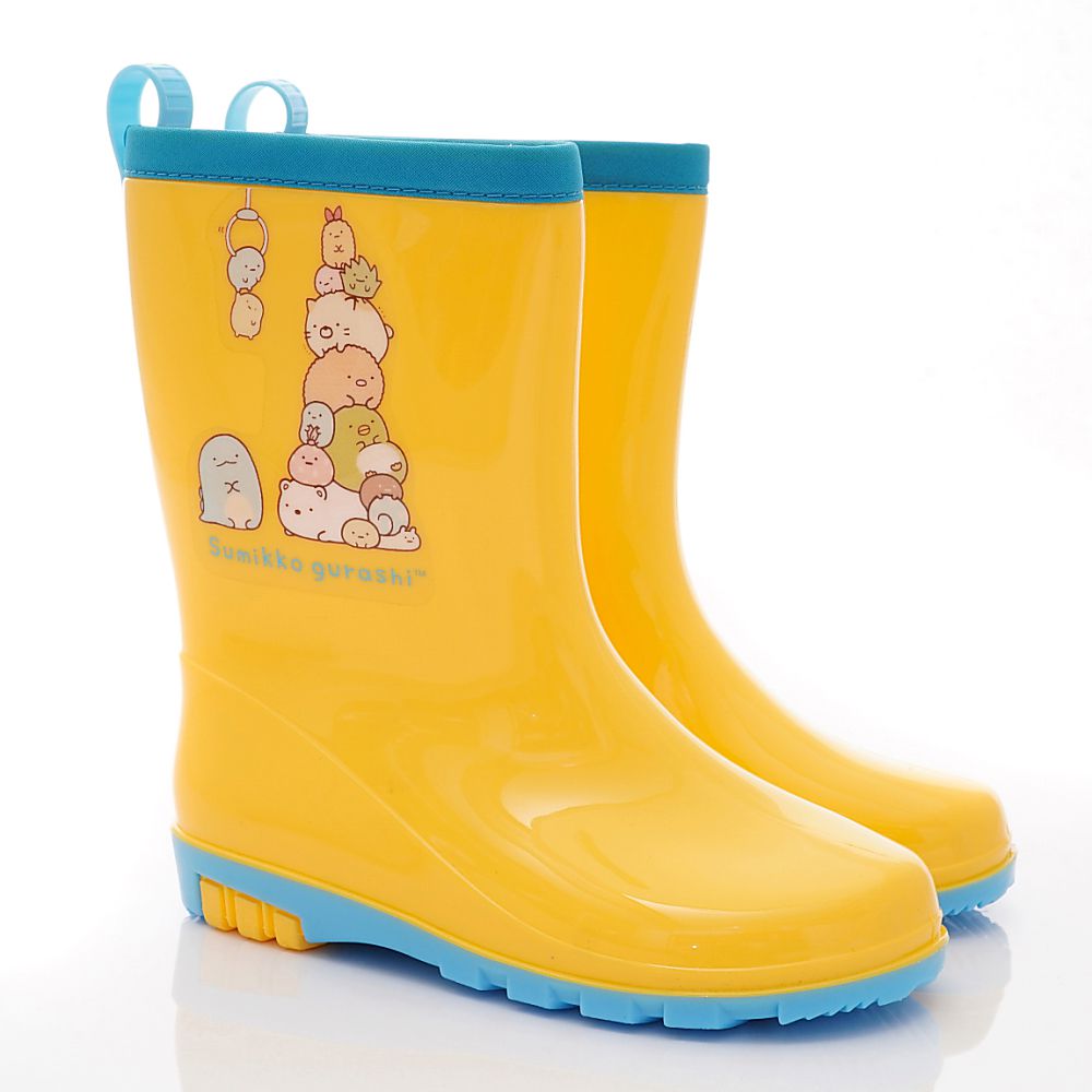 角落生物 - 台灣製角落小夥伴雨鞋(中大童段)-黃