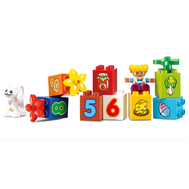 BBlocks - 大顆粒 歡樂火車積木組 77003